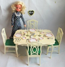 Vintage Sindy Dining Table (Ref 44582) 1979 NO DOLL