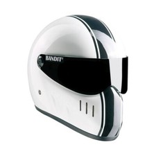 Bandit XXR Motorcycle Helmet - Classic White (size 4XL)