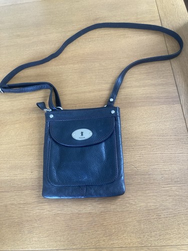 Fossil leather crossbody bag - fossil,