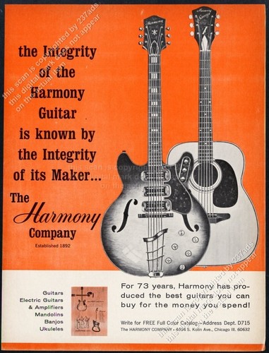 1965 harmony electric - 1965,