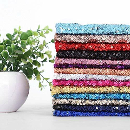 Sequin fabric 3mm - 3mm, glitter