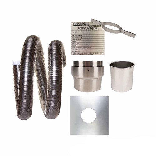 Flexible flue chimney - flexible,
