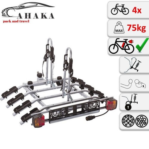 Towbar mounted tilting bike - tilting, 4