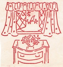 Vintage Embroidery Transfer