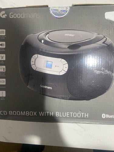 Goodmans retro boombox fm - retro,