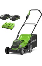 Greenworks cordless lawnmower - greenworks,