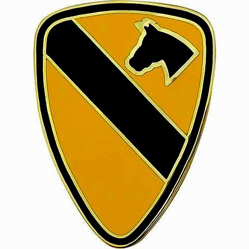 Army badge 1st - us,