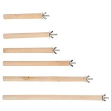 6pcs Sturdy Bird Parrot Perches Stand Platform Budgie Perches For Cage