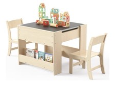 4-in-1 Kids Desk with 2