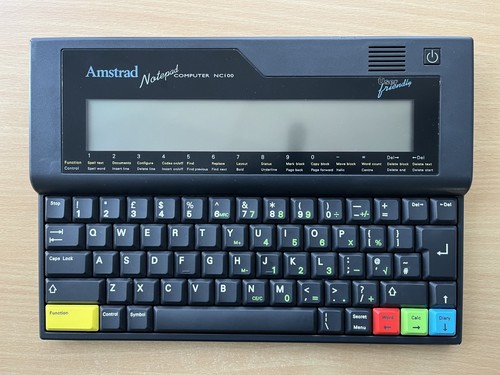 Amstrad notepad computer nc100 - amstrad,