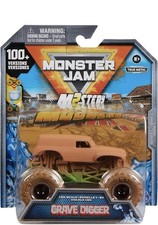 Monster Jam Mystery Mudders -  1:64 Scale Die-Cast Truck - Wash To Reveal Style