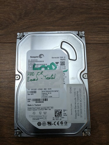 Seagate barracuda 7200 80gb - barracuda, 7200.10