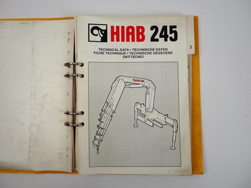 Hiab 245 loading crane - 245,