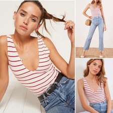 Reformation Maui Tank Top Size