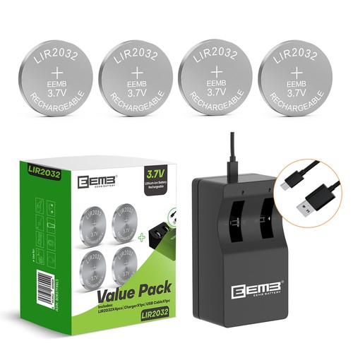 Eemb lir2032 rechargeable - eemb,