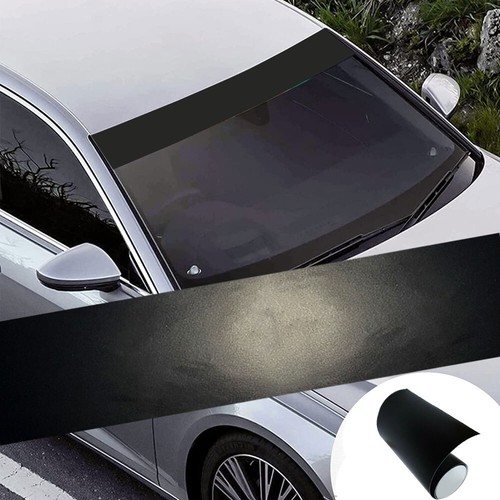 Matte black window visor sun - window,
