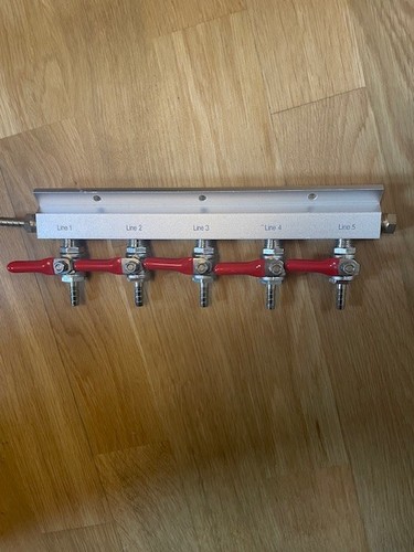 Five line gas - line,