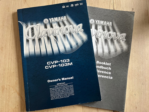 Yamaha clavinova cvp103 - clavinova,