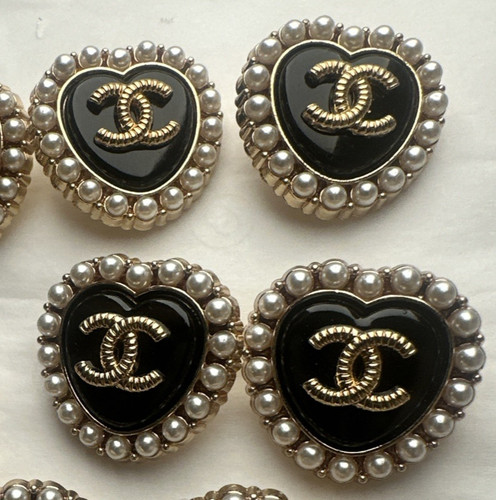 Chanel buttons mm white - 4,
