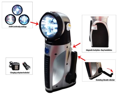 Magnetic dynamo rechargeable - magnetic,