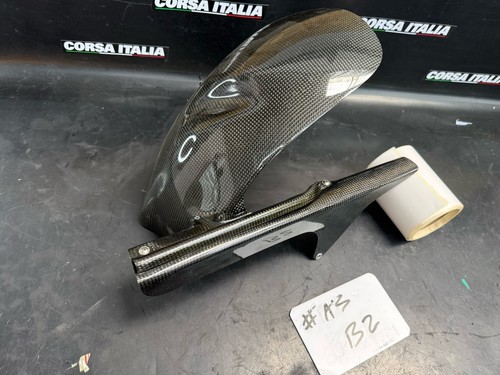 Ducati carbon rear mudguard - rear,