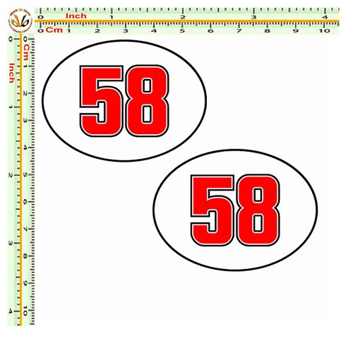 Marco simoncelli stickers - , 58