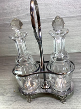 Antique Silver Plated Cruet