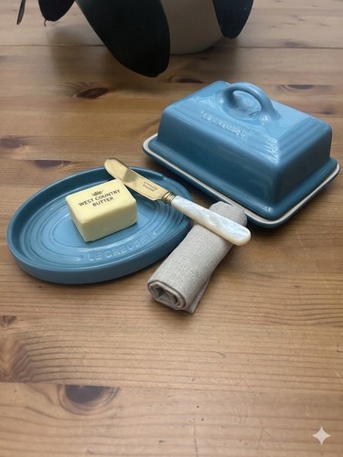 Creuset caribbean blue set - le,