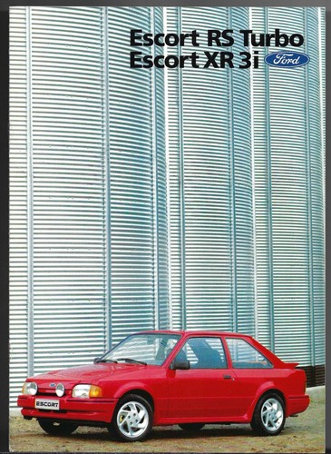 Ford escort xr3i rs turbo - escort,