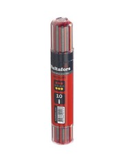 Hultafors Pack of 10 REFILL Red Yellow Grey Lead for Dry Marker Pencil