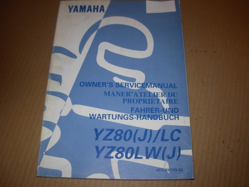 Yamaha yz80j yz80lw j - yamaha, lc