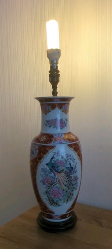Vintage chinese porcelain vase - porcelain,