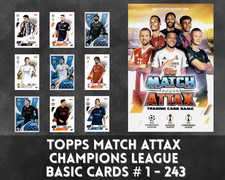 Topps Match Attax CL 25/26 ⚽Champions League 2025/2026 - BASE CARDS #1 - 243