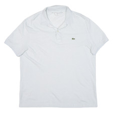 LACOSTE Mens Polo Shirt Grey L
