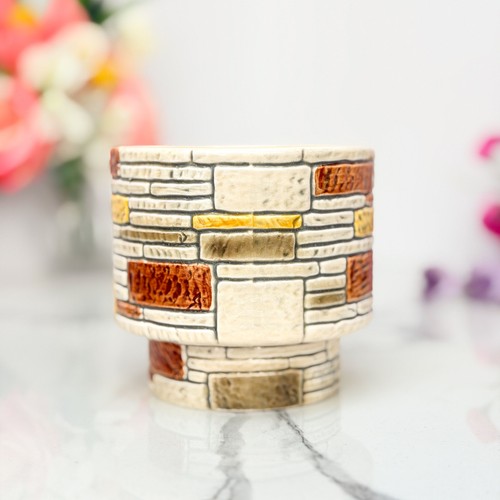 Sylvac 3809 faux brick planter - sylvac,