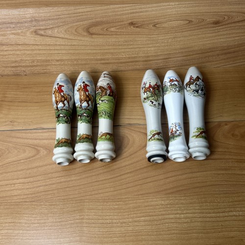 Six vintage ceramic - six, beer