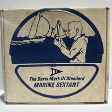 Vintage 1976 The Davis Mark 3 Marine Sextant