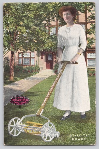 Postcard philadelphia lawn - postcard,