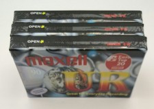 3 x Maxell UR 90 Minutes Blank