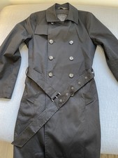 Zara Man Black Trench Coat /