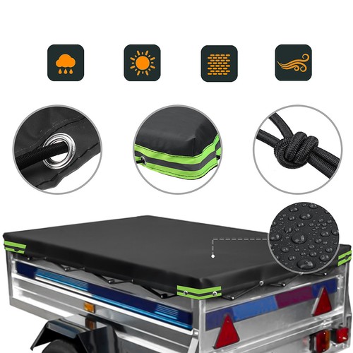 6x4ft heavy duty trailer - heavy, cover