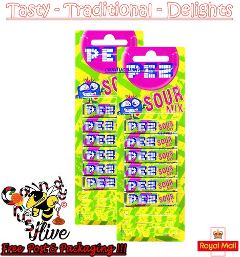 Pack pez refils x 6 - pack, (2