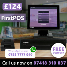 15" Touchscreen AIO Cash Register EPOS Till System For Health Food Retail Store