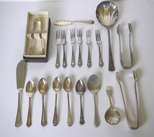 Cutlery sugar tongs vintage - ,