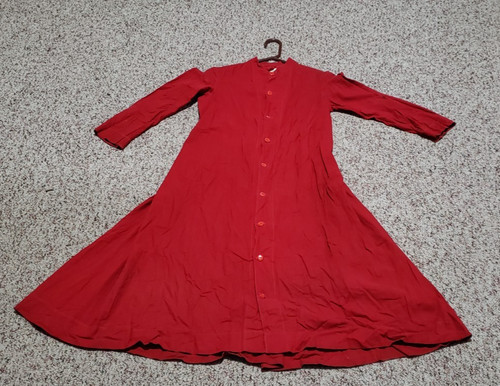 Vintage used red cassock desco - cassock,