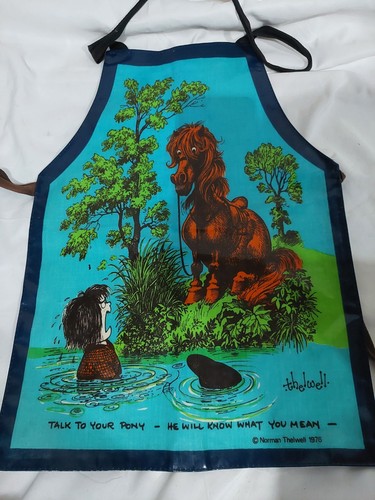 Shreds vintage pvc - vintage, apron