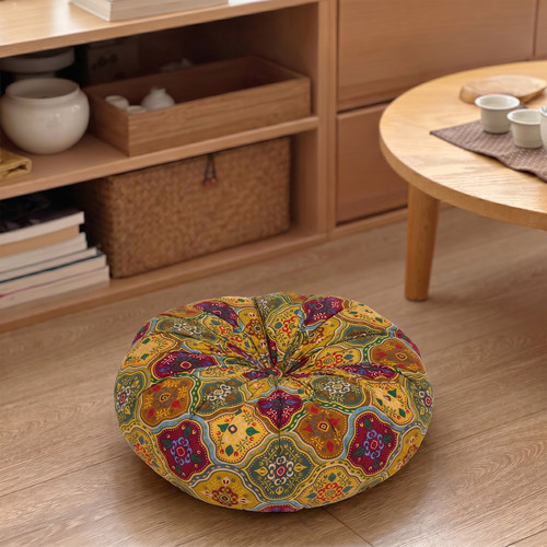 Bohemian large floor pillow - large,