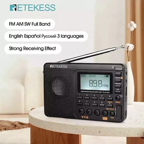 Retekess v115 radio sw - retekess,