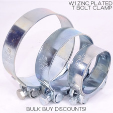 Universal T Bolt Clamp W1 Zinc