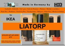 Paint Pen, Coloured Pen for IKEA LIATORP Grey